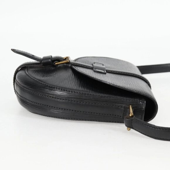 LOUIS VUITTON Epi Chantilly PM Shoulder Bag SPO Black LV Auth 135467V - Picture 10 of 16